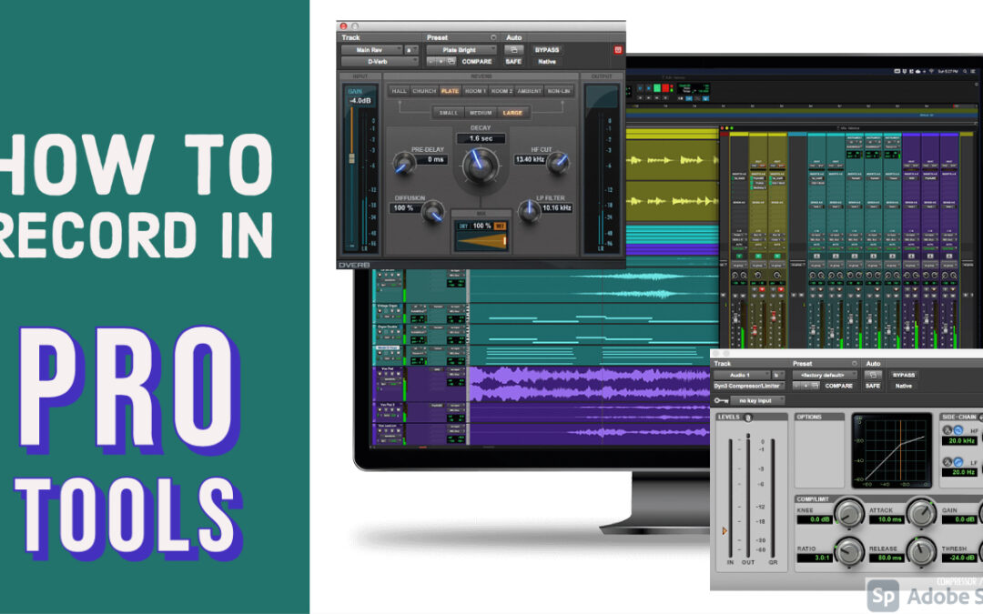 How to record with Pro Tools